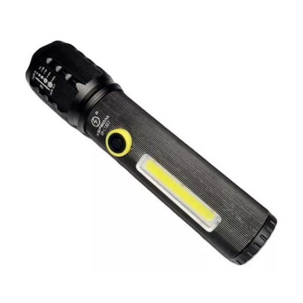 Mini Lanterna LED Recarregável com Luz Lateral Kapbom KA-L1337